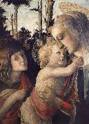 Sandro Botticelli Our Lady of sub painting